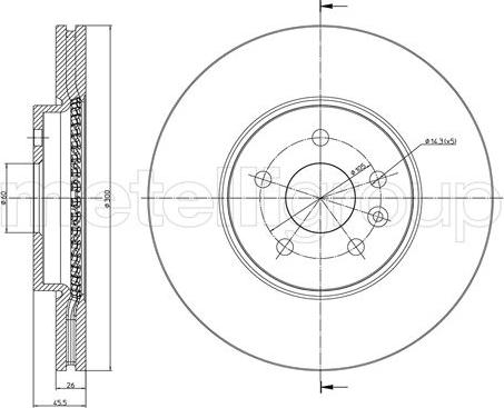 Cifam 800-1507C - Discofreno autozon.pro