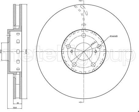 Cifam 800-1538C - Discofreno autozon.pro