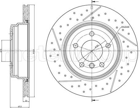 Cifam 800-1693C - Discofreno autozon.pro