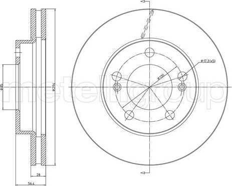 Cifam 800-1645C - Discofreno autozon.pro