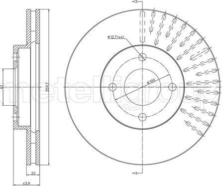 Cifam 800-1659C - Discofreno autozon.pro