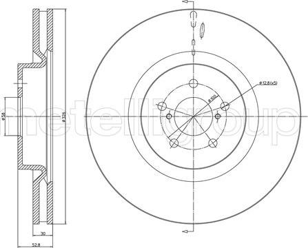 Cifam 800-1681C - Discofreno autozon.pro