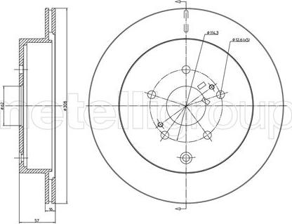 Cifam 800-1639C - Discofreno autozon.pro