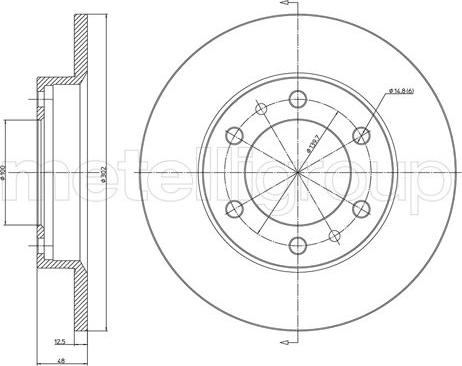 Cifam 800-1671C - Discofreno autozon.pro