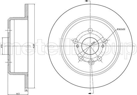 Cifam 800-1672C - Discofreno autozon.pro