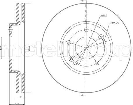 Cifam 800-1053C - Discofreno autozon.pro