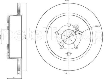 Cifam 800-1052C - Discofreno autozon.pro