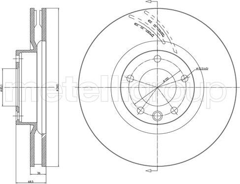 Cifam 800-1087C - Discofreno autozon.pro