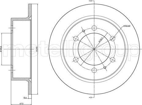 Cifam 800-1034C - Discofreno autozon.pro