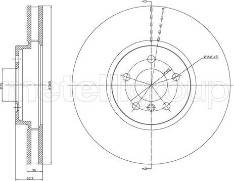 Cifam 800-1030C - Discofreno autozon.pro