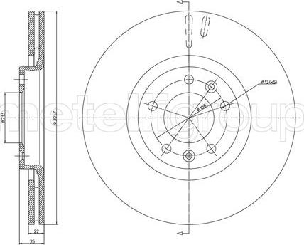 Cifam 800-1037C - Discofreno autozon.pro