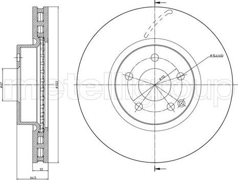 Cifam 800-1026C - Discofreno autozon.pro