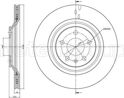 Cifam 800-1020C - Discofreno autozon.pro