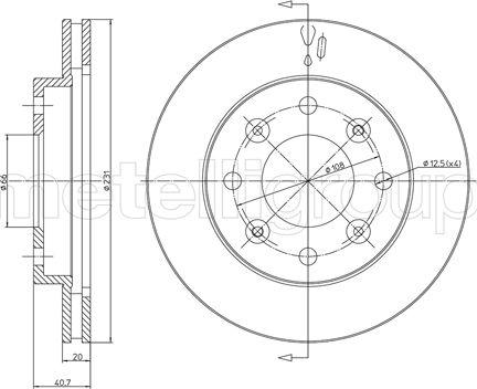 Cifam 800-1194 - Discofreno autozon.pro