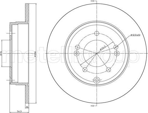 Cifam 800-1161C - Discofreno autozon.pro