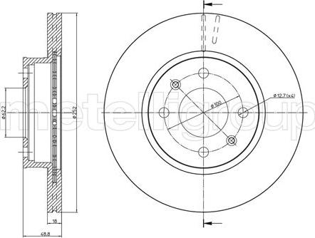 Cifam 800-1104 - Discofreno autozon.pro