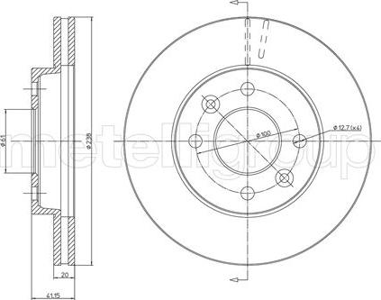 Cifam 800-110 - Discofreno autozon.pro