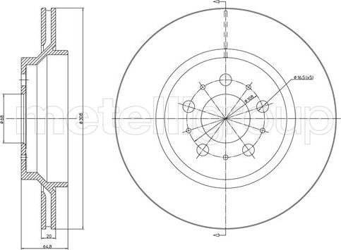 Cifam 800-1133C - Discofreno autozon.pro