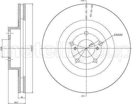 Cifam 800-1132C - Discofreno autozon.pro