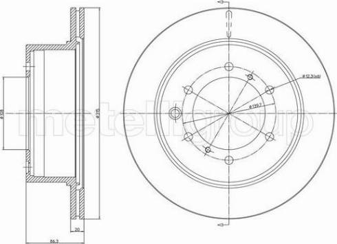 Cifam 800-1129C - Discofreno autozon.pro