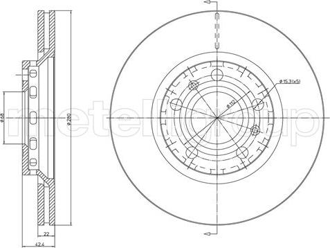 Cifam 800-1126C - Discofreno autozon.pro