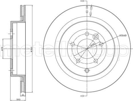 Cifam 800-1127C - Discofreno autozon.pro