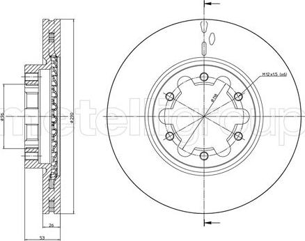 Cifam 800-1178 - Discofreno autozon.pro