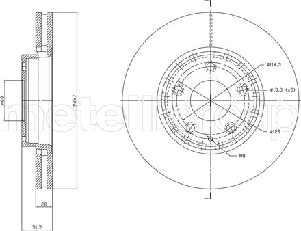 Cifam 800-1850C - Discofreno autozon.pro