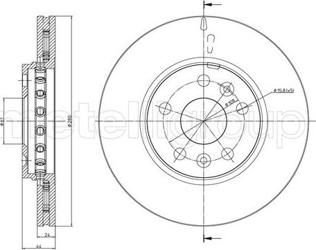 Cifam 800-1341C - Discofreno autozon.pro