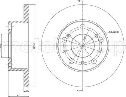 Cifam 800-134 - Discofreno autozon.pro