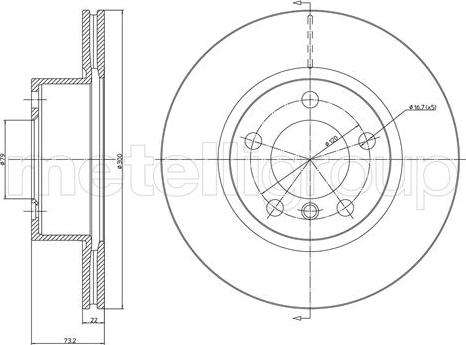 Cifam 800-1367C - Discofreno autozon.pro