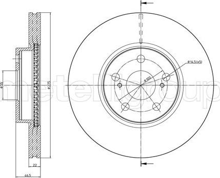 Cifam 800-1308C - Discofreno autozon.pro