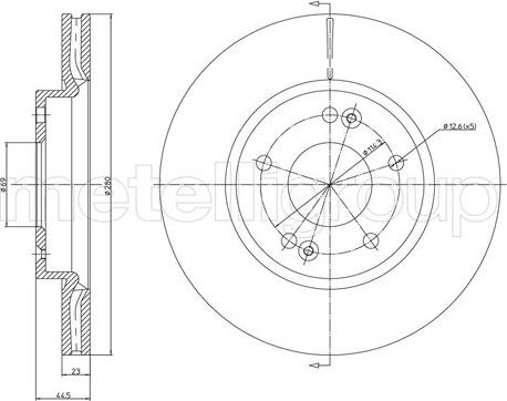 Cifam 800-1377C - Discofreno autozon.pro