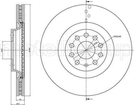 Cifam 800-1243C - Discofreno autozon.pro