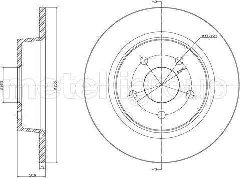 Cifam 800-1251C - Discofreno autozon.pro