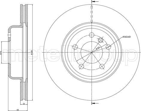 Cifam 800-1253C - Discofreno autozon.pro