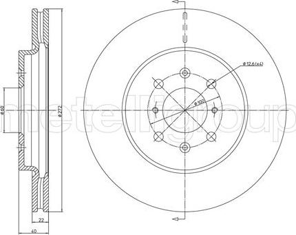 Cifam 800-1264C - Discofreno autozon.pro