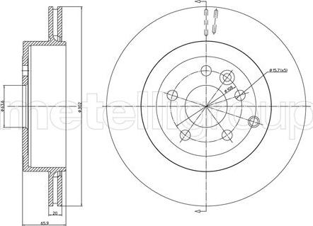 Cifam 800-1219C - Discofreno autozon.pro