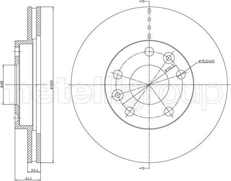 Cifam 800-1288C - Discofreno autozon.pro