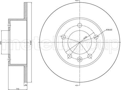 Cifam 800-1287C - Discofreno autozon.pro