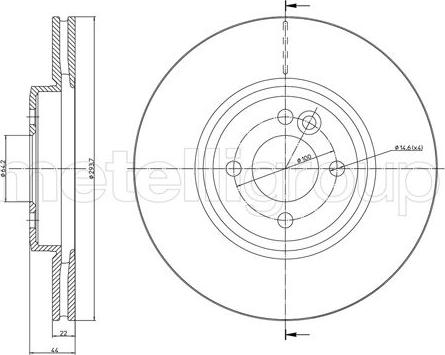 Cifam 800-1234C - Discofreno autozon.pro