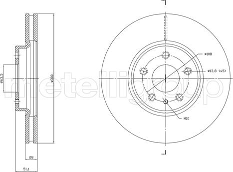 Cifam 800-1790C - Discofreno autozon.pro