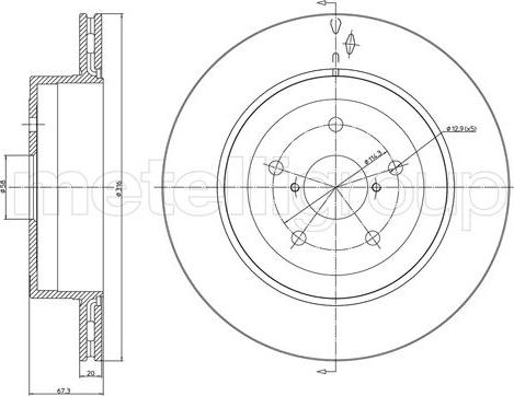 Cifam 800-1749C - Discofreno autozon.pro