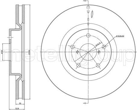 Cifam 800-1746C - Discofreno autozon.pro