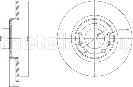 Cifam 800-1759C - Discofreno autozon.pro