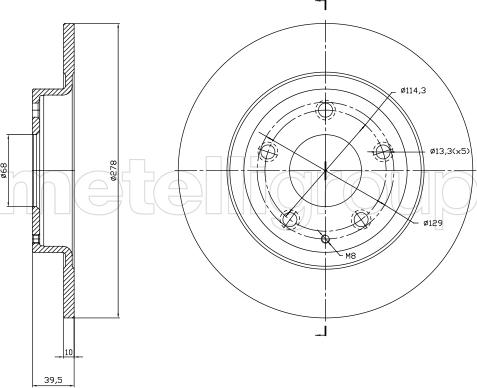 Cifam 800-1757C - Discofreno autozon.pro