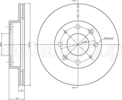 Cifam 800-176 - Discofreno autozon.pro