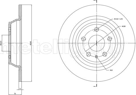 Cifam 800-1786C - Discofreno autozon.pro