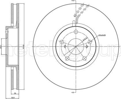 Cifam 800-1728C - Discofreno autozon.pro