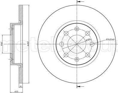 Cifam 800-858C - Discofreno autozon.pro